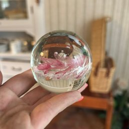 Vintage Glass Paperweight, Dynasty Gallery (DR) *58590