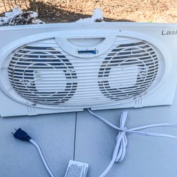 Lasko Window Fan With Expandable Sides (Garage)