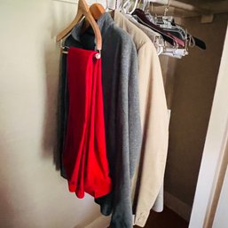 Closet Lot: Brooks Brothers Suit Set, Corduroy Pants, New REI Fleece And Vest (Bedroom 3)