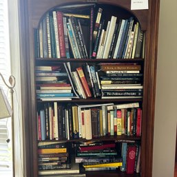 Large Lot Of Misc Books, All 4 Shelfs And Top Bookcase Not Included (LR)
