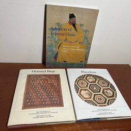 Vintage Books On Porcelain, Oriental Rugs, And Splendors Of Imperial China (47924)