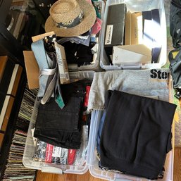 Huge Lot Of Men's Clothing, Size Large And XL, Including Versace, Polo, LL Bean, And More! (Office)