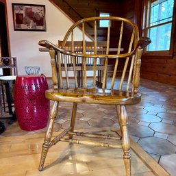 Vintage Wooden Arm Chair (LR)