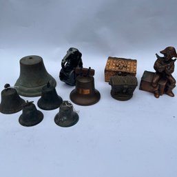 Mixed Lot Of Vintage Bells And More (NK)