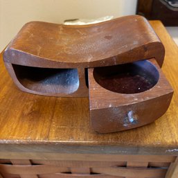 Handmade Wooden Jewelry Box (MC)