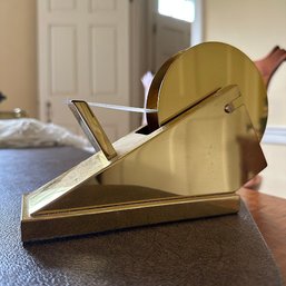 Vintage Solid Brass Tape Dispenser By Grico, Hong Kong (Dining Room)