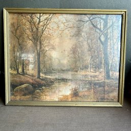 Vintage Framed Art Print, Robert Woodhouse Print