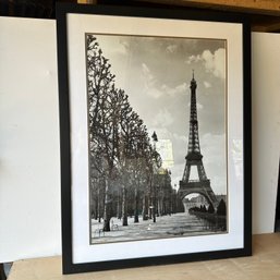 Large Eiffel Tower Framed Print, 27' X 35 2/4' (DC)