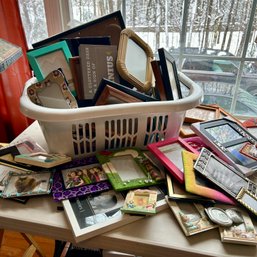 Huge Lot Of Picture Frames (LR)