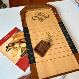 Shove Ha'Penny Wooden Board Game (LR)