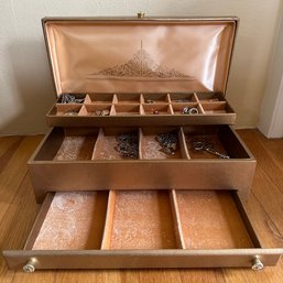 Vintage Jewelry Box With Contents  (Dining Room)