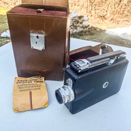 Vintage Cine-Kodak Magazine Camera & Carrying Case (garage)