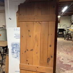 Set Of Three Solid Wood Doors (Basement 2)