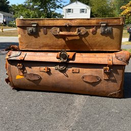 Vintage Suitcase And Trunk, As-Is (HW7 - DC)