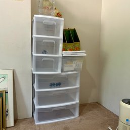 Plastic Drawer Units And Storage Items (Office)