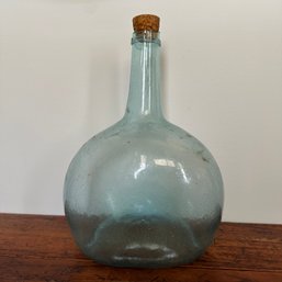 Large Vintage Aqua Bottle (HW)