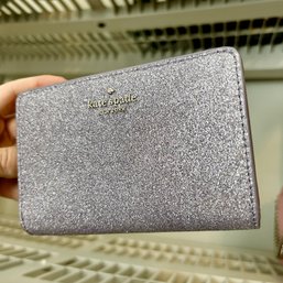 KATE SPADE Purple Glitter Wallet (LR)