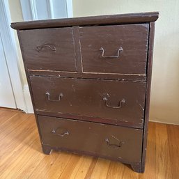 Antique Handmade Small Set Of Drawers (Dining Room)