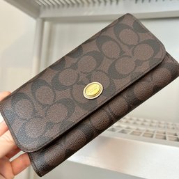 Brown COACH Wallet (LR)