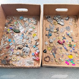 Big Lot Of Charms For Jewelry Making, Crafts Or For You! (BR)