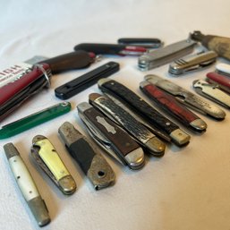 Large Lot Of Vintage Pocket Knives (NK)