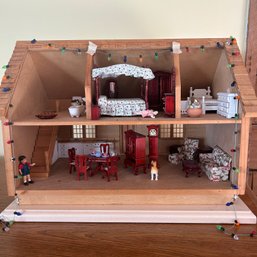 Handmade Dollhouse With Furniture (BSMT)