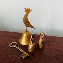 Brass Bells And Key (Bedroom)