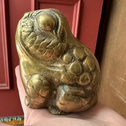 Small Heavy Metal Frog Figure (LR)