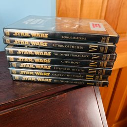Star Wars DVDs 1-6  With Bonus Material (Bedroom)