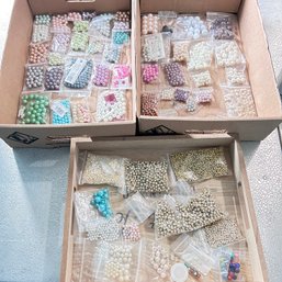 Crafter's Delight! Big Selection Of Round Beads (BR)