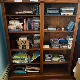 Media Lot: Books, CDs, DVDs (Bedroom)