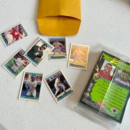 DONRUSS 1992 Mini Baseball Cards Plus Unopened 1994 CocaCola Monsters Of The Gridiron Cards (LR)