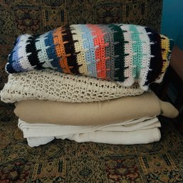 Assorted Throw Blankets (Bedroom)