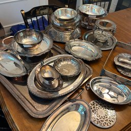 Large Silverplate Lot (DR)