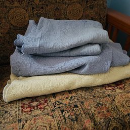 Pair Of Linens N' Things Coverlets (Bedroom)