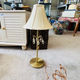 Gold Tone Lamp (Living Room)