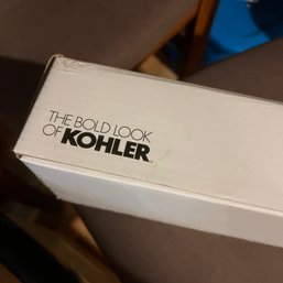 Kohler Silver Tone Towel Bar - Open Box (basement)