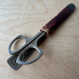 Beautiful German Made Scissors & Letter Opener In Sheath (IS)