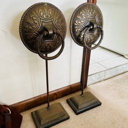 Pair Of Hand Towel Stands (Living Room)