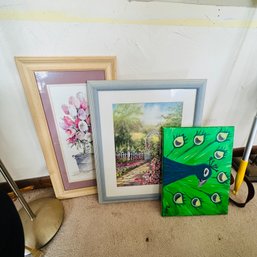 Assorted Framed Prints And Canvas Art (Living Room)
