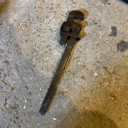 Antique Pipe Wrench (basement)