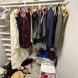 Closet Lot Including Misc. Clothing, Yarn, & More (UP BR2)