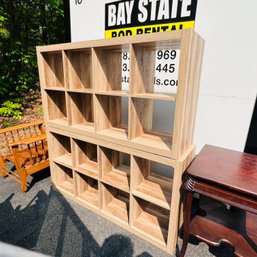 Pair Of Cube Storage Units