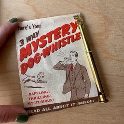 Vintage 3-Way Mystery Dog Whistle (IS)