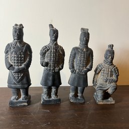 Terracotta Warrior Figures - Set Of 4 (BSMT Back Right)