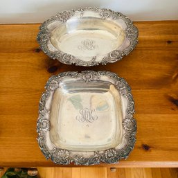 Pair Of Vintage Sterling Silver Bowls (Dining Room)
