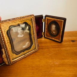 Antique Tintypes - Set Of Two (Dining Room)