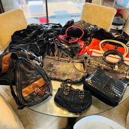 Large Lot Of Handbags (Living Room)