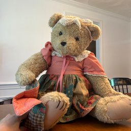Large Dressed Teddy Bear BEARLY PEOPLE (DR)