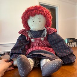 Stuffed Raggedy Patch Doll (DR)